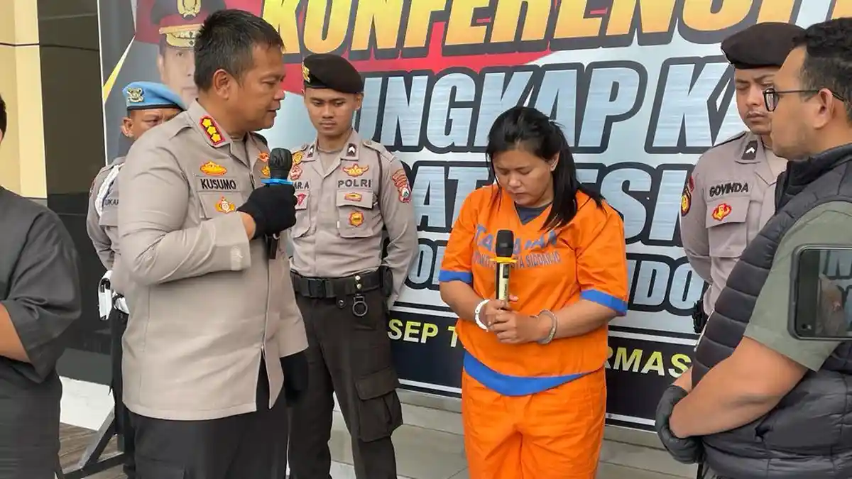 Modus Mantan SPG Tipu Pembeli Motor di Sidoarjo, Raup Uang hingga Rp 201 Juta, Kapolresta: 8 Korban