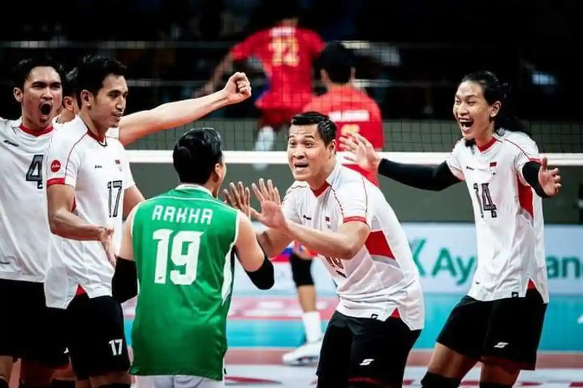 Hasil SEA V League 2024 Putra Leg I Hari Terakhir: Indonesia Menang, Thailand Kalahkan Filipina
