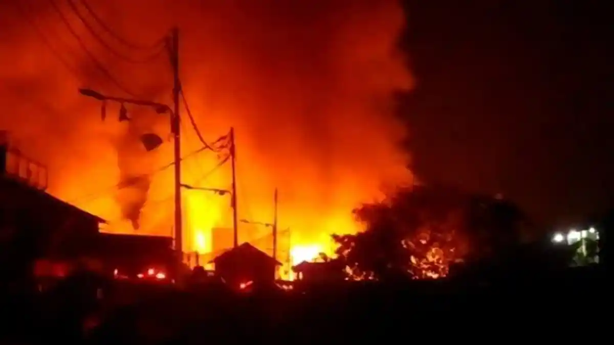 Tertidur Pulas Saat Rumahnya Terbakar, Empat Penghuni Tewas