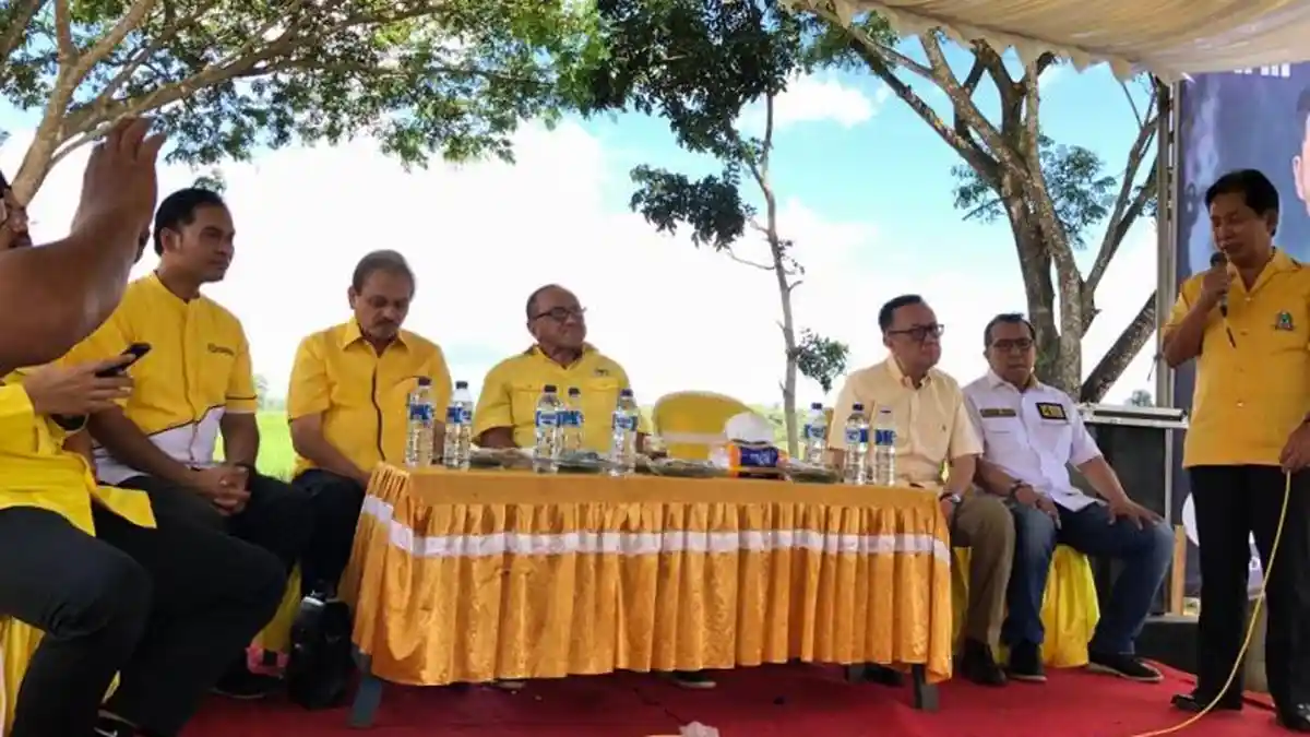 Bertandang ke Banyumas, Aburizal Bakrie Singgung lagu Koes Ploes
