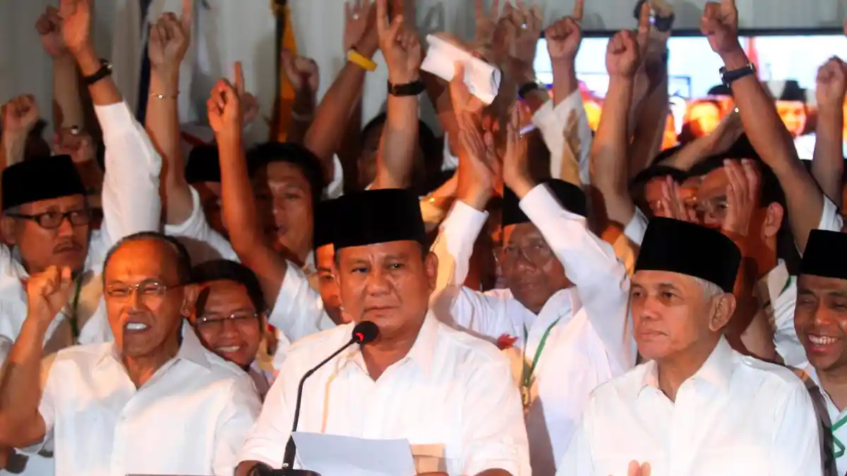 Klaim Menangi Pilpres Gerindra Tak Pikirkan Pendamping Ahok