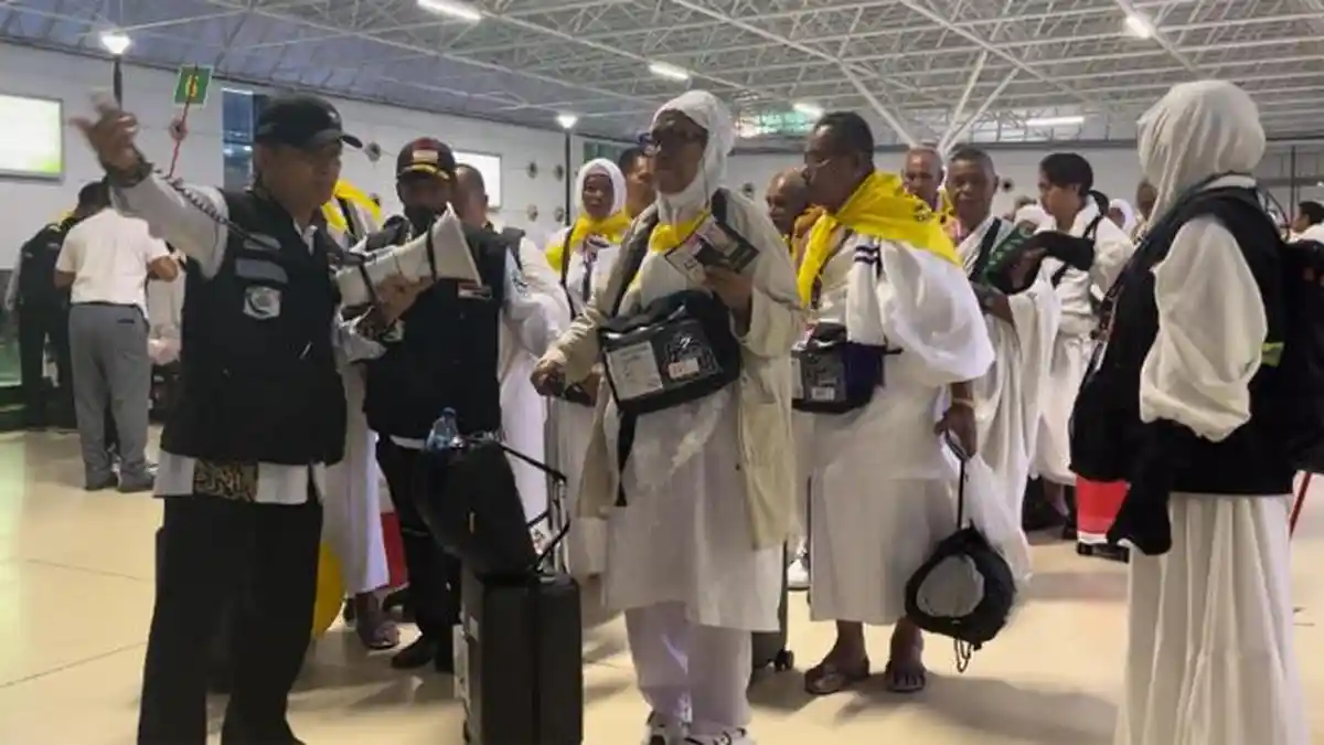 Kloter Pertama Jemaah Haji Asal Aceh Tiba di Tanah Suci