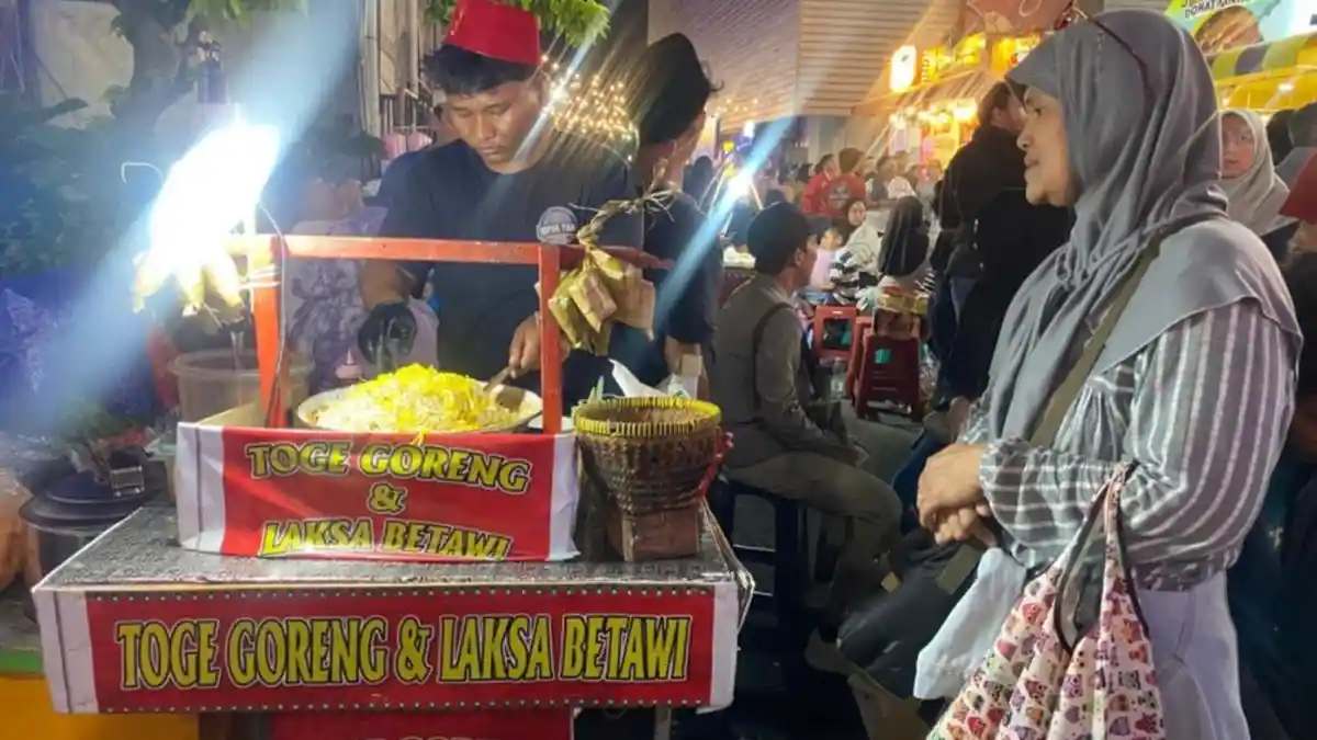 Taoge Goreng Betawi Tetap Primadona di Jakarta Fair saat Tren Kuliner Modern Menggila