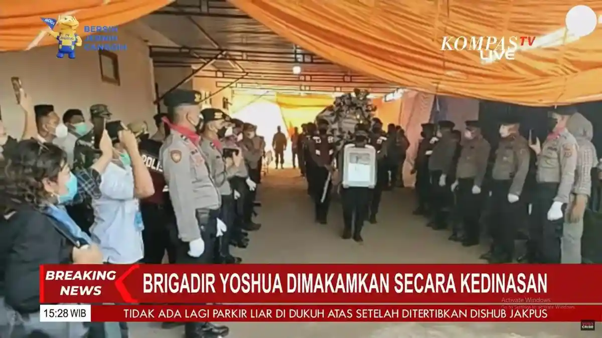 Begini Respons Polri Soal Jenazah Brigadir J Dimakamkan Secara Kedinasan Usai Autopsi Ulang