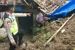 Suara Gemuruh Tengah Malam, Nursito Terkejut Lihat Dapur Rumahnya Hancur Diterjang Longsor Kebumen