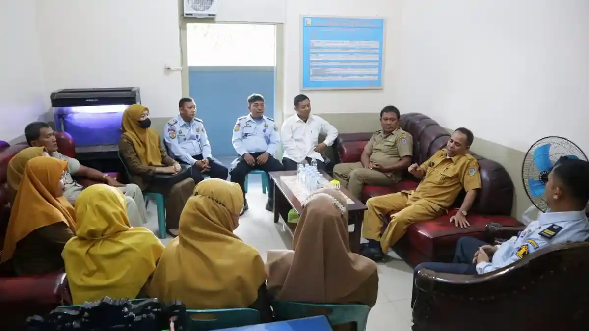 Lapas Tebing Tinggi Terima Kunjungan Dinas Perpustakaan dan Arsip Daerah Kota Tebing Tinggi