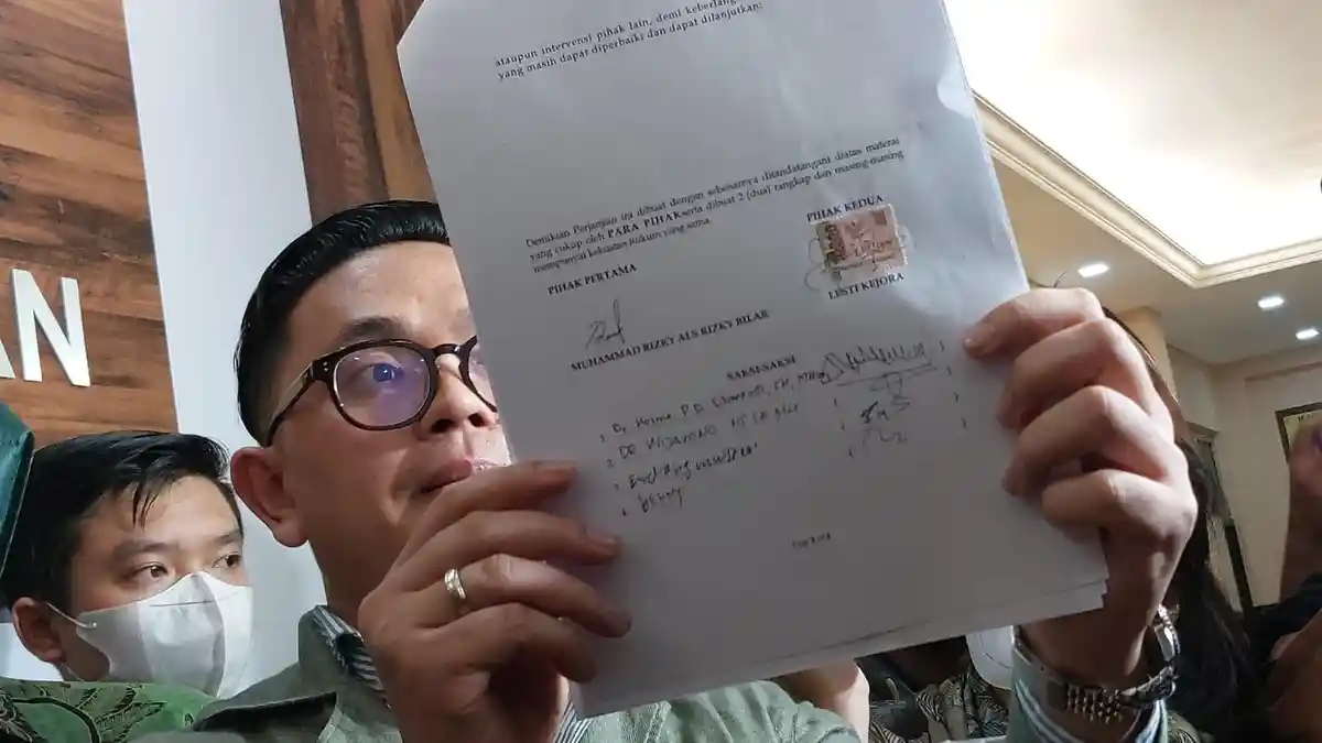 Lesti Kejora - Rizky Billar Sepakat Berdamai, Kuasa Hukum Ajukan Restorative Justice