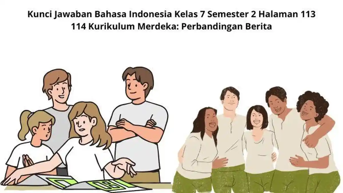 Kunci Jawaban Bahasa Indonesia Kelas 7, Hal 113 114 Kurikulum Merdeka ...