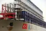Kapal Pembangkit Listrik Turki Tiba di Medan