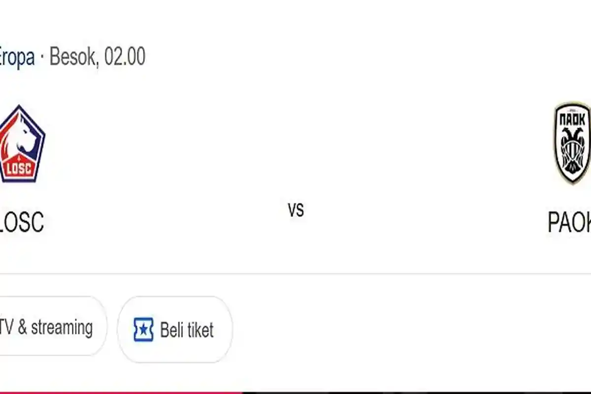 Prediksi Skor dan Susunan Pemain LOSC VS PAOK, Adu Tajam Giroud dan Konstantelias