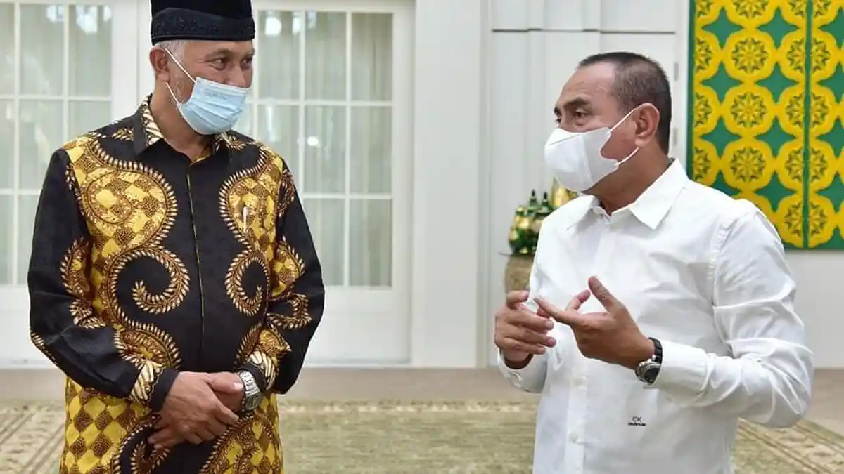 Silaturrahim Wali Kota Padang dan Gubernur Sumut, Mahyeldi: Kami Siap Jalin Kerjasama Perdagangan