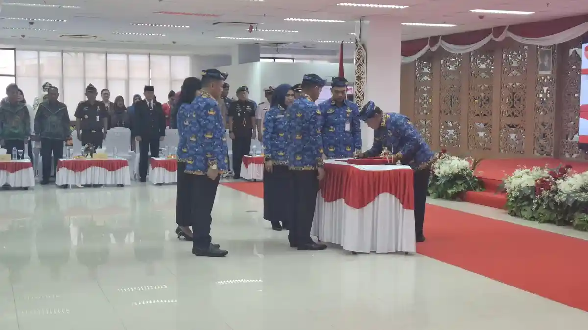Perombakan Skuad Pemprov Kaltara, Simak Daftar Pejabat yang Dilantik, Posisi Kosong Segera Dilelang