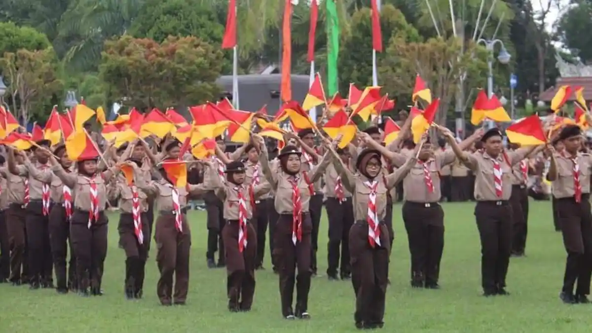 Ekstrakurikuler Pramuka Wajib di Sekolah Dasar dan Menengah di Kutai Timur
