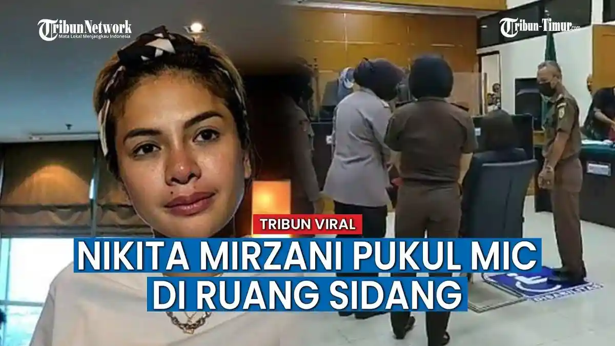 Penyebab Nikita Mirzani Mengamuk di PN Serang, Map Dilempar dan Mikrofon Dijatuhkan