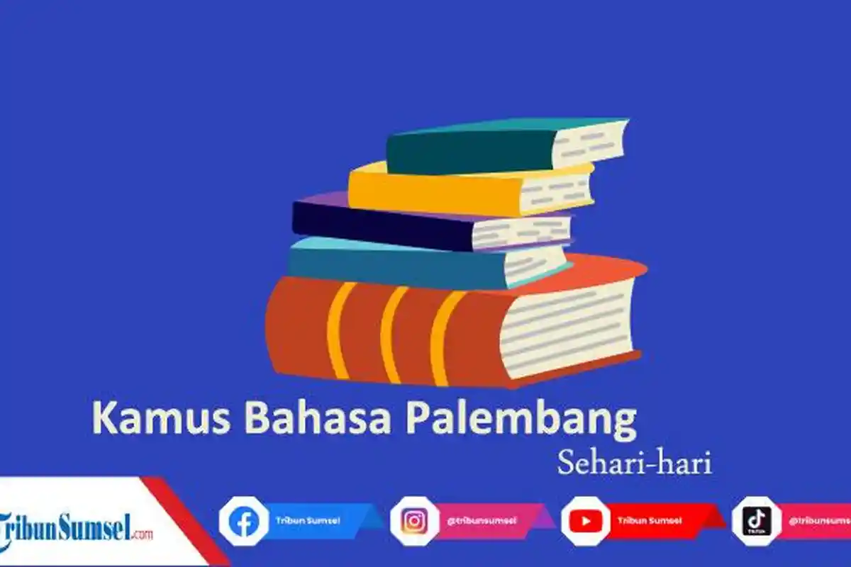 Bahasa Palembang Galak, Jangan Sampai Salah ArtiIni Penjelasan dan Contohnya, Kamus Bahasa Palembang