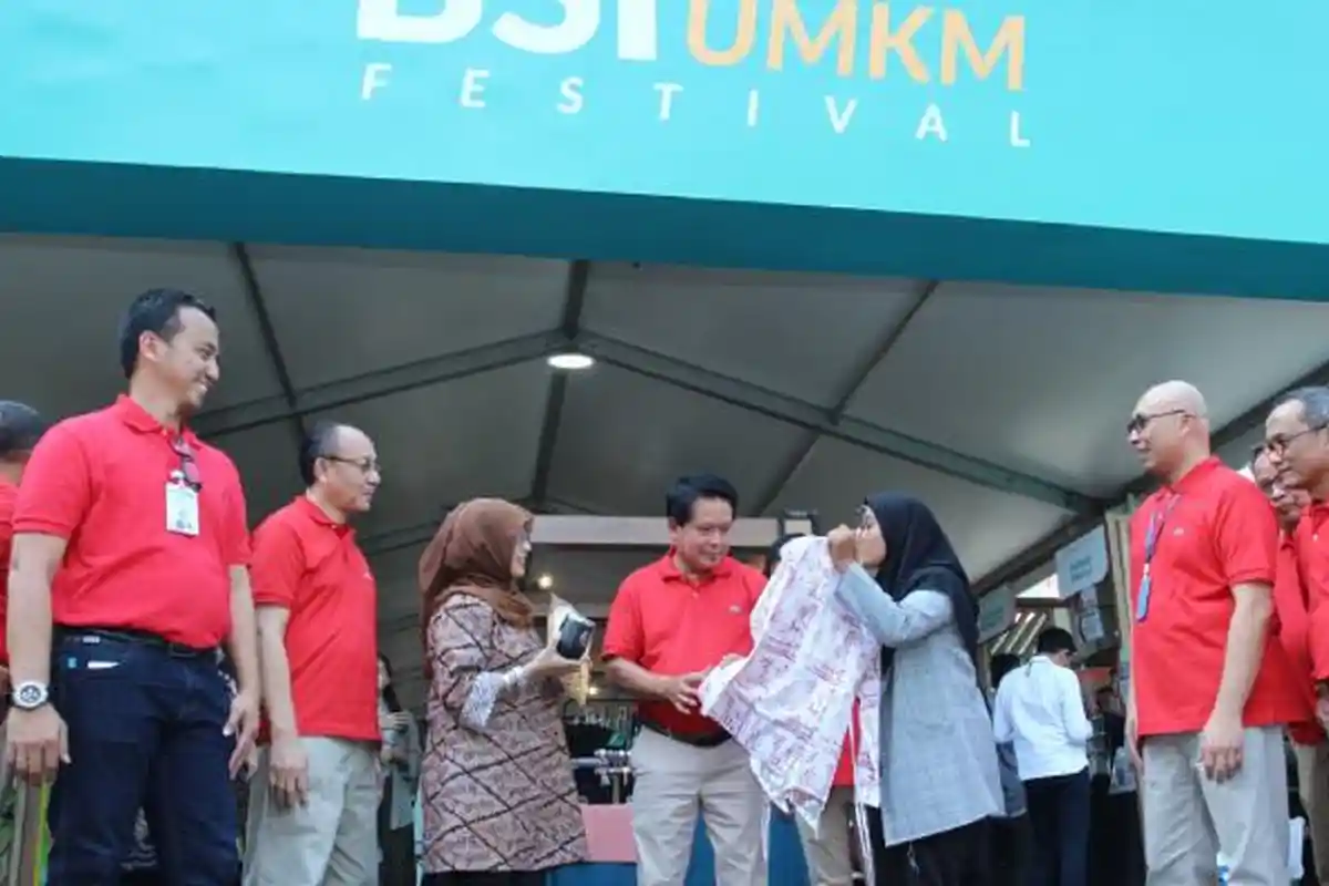 BSI Ajak Usaha Kecil Naik Kelas Melalui Festival UMKM di Hari Kemerdekaaan