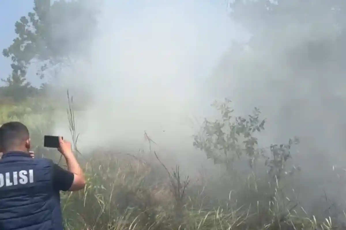 Kapolda Bengkulu Temukan Lahan Terbakar, Polisi Selidiki Penyebab Kebakaran