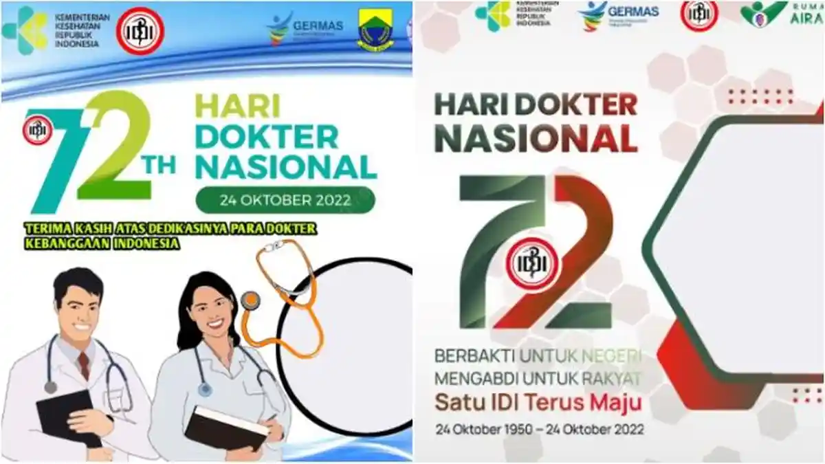 50 Link Twibbon Hari Dokter Nasional 2022, Lengkap dengan Cara Buat dan Cocok Dibagikan di Medsos
