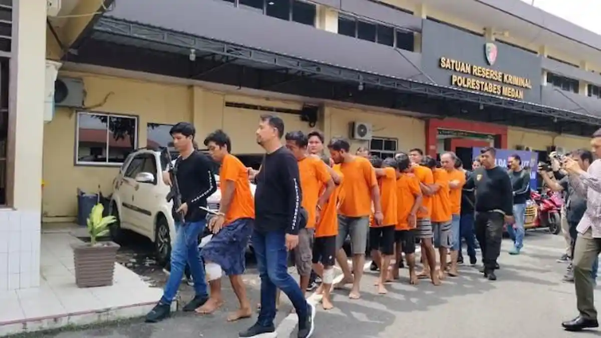 Curi Motor di Parkiran Minimarket, 2 Warga Deli Serdang Ditangkap, 1  di Antaranya Ditembak