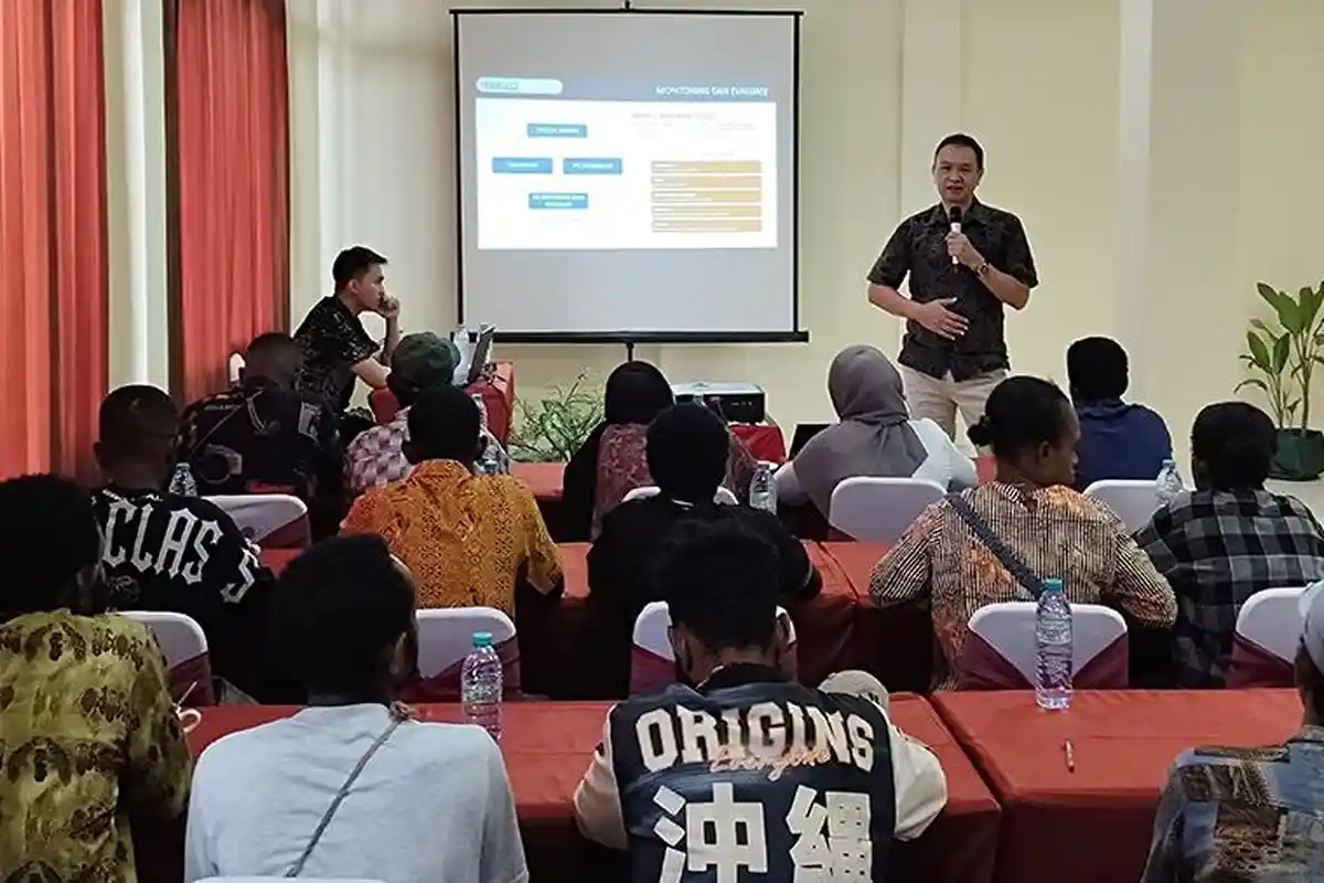 Kemendes Beri Pelatihan Monev dan MIS untuk 22 Kader Program Tekad Fakfak