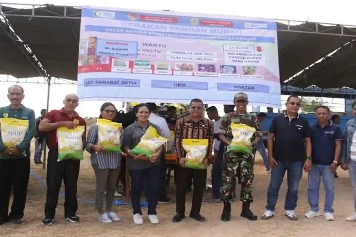 100 Ton Beras SPHP Telah Tersalurkan di Sabu Raijua