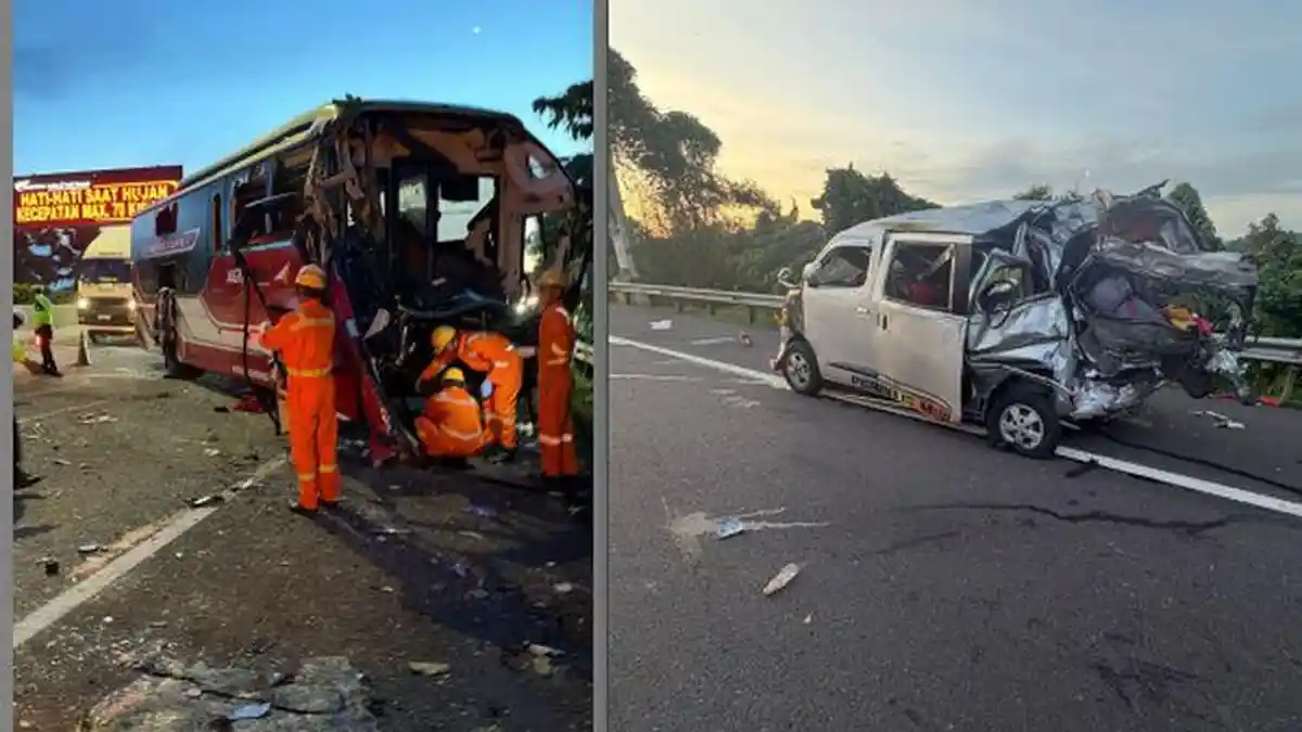 Kecelakaan Maut di Tol Cipali Purwakarta, Tabrakan 2 Bus dan Minibus, 5 Tewas