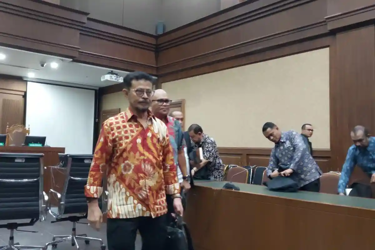Jelang Sidang Vonis, SYL Pilih Irit Bicara - Anak Buah Lempar Semua Kesalahan pada Eks Mentan