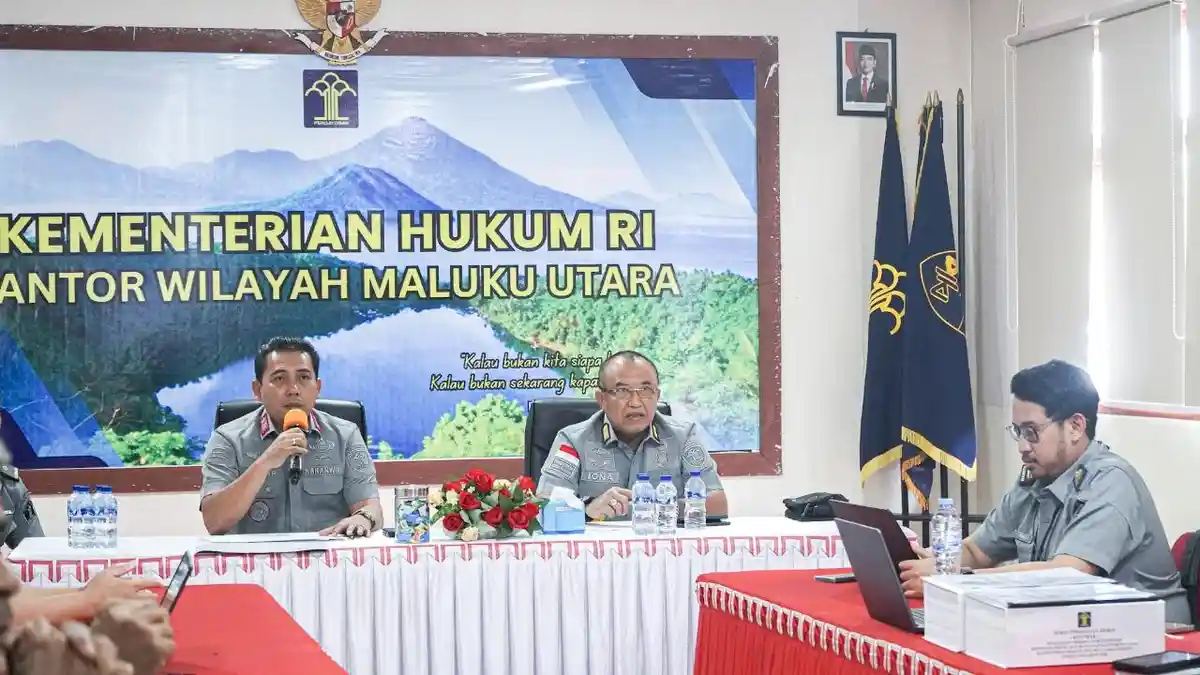 Optimalisasi Layanan, Kemenkum Malut Gelar Rapat Konstruksi Renovasi Gedung Baru - Evaluasi-kemenkum-malut.jpg