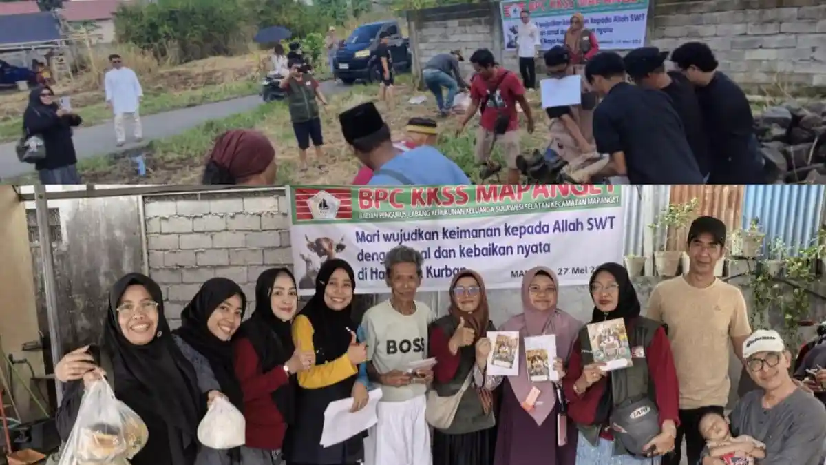 KKSS Mapanget Bagikan 110 Paket Daging Kurban kepada Anggota, Momen ...
