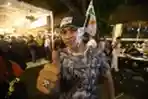Keriuhan Pendukung Jokowi-Maruf Amin Saat Nobar Debat