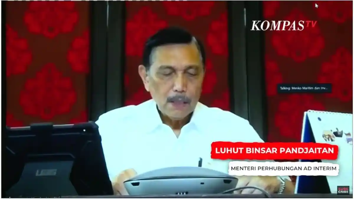 Bahas soal Larangan Mudik, Luhut Pandjaitan Ungkap Strategi yang Dipilih Pemerintah