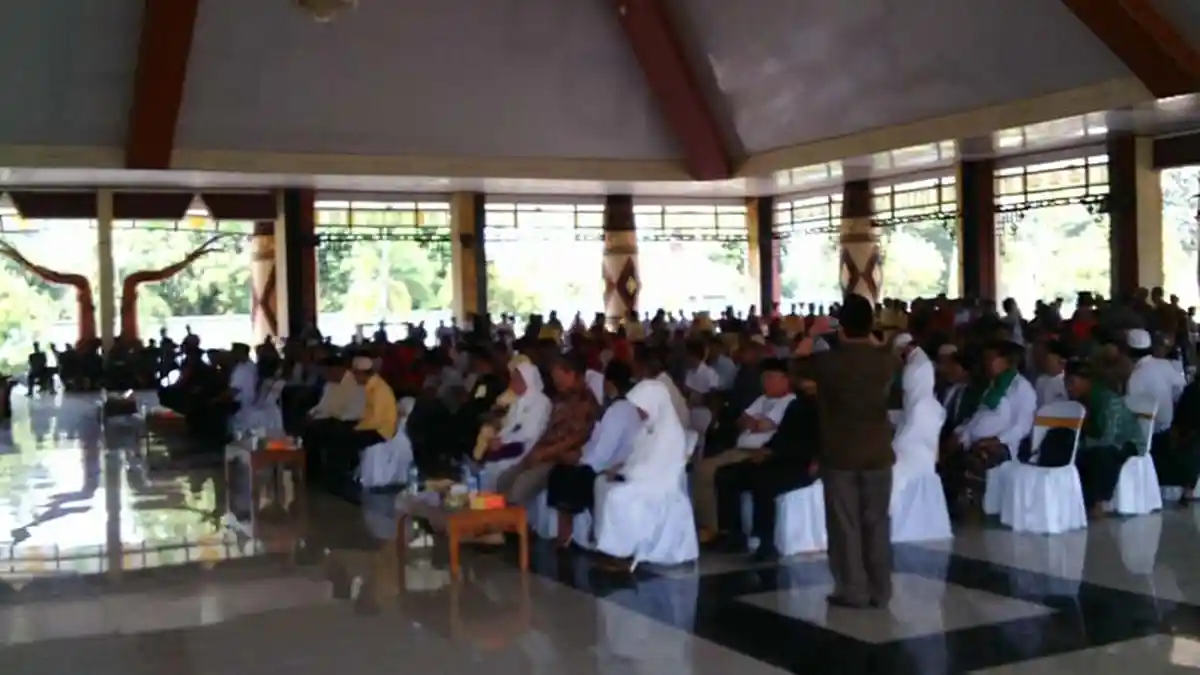 Empat Pasang Balon Bupati Lamteng Hadir di Nuwo Balak Sesat Agung