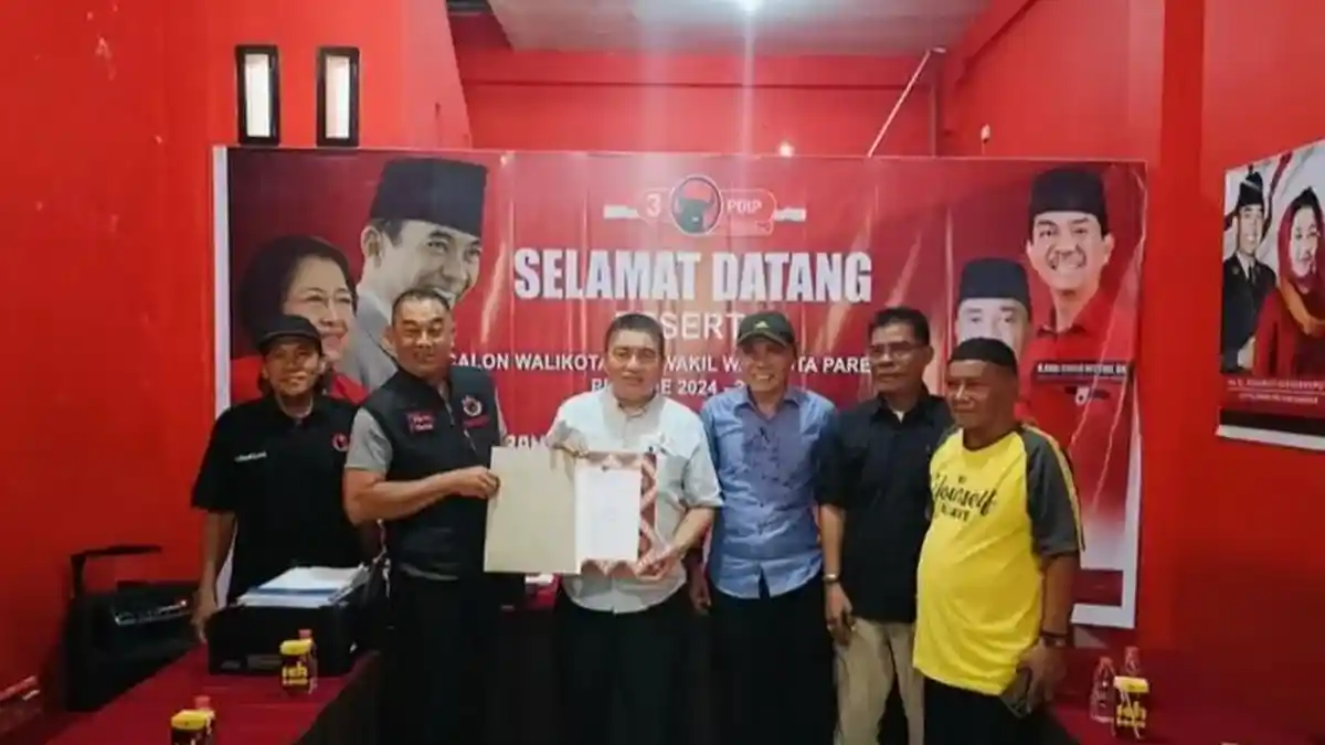 Erna Rasyid Taufan Daftar Calon Wali Kota Parepare di PDIP dan PKB
