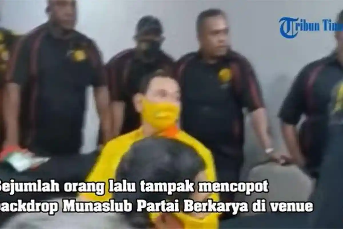 Tommy Soeharto dan Pengawalnya Bubarkan Munaslub Partai Berkarya Pendukung Jokowi, Simak INFO