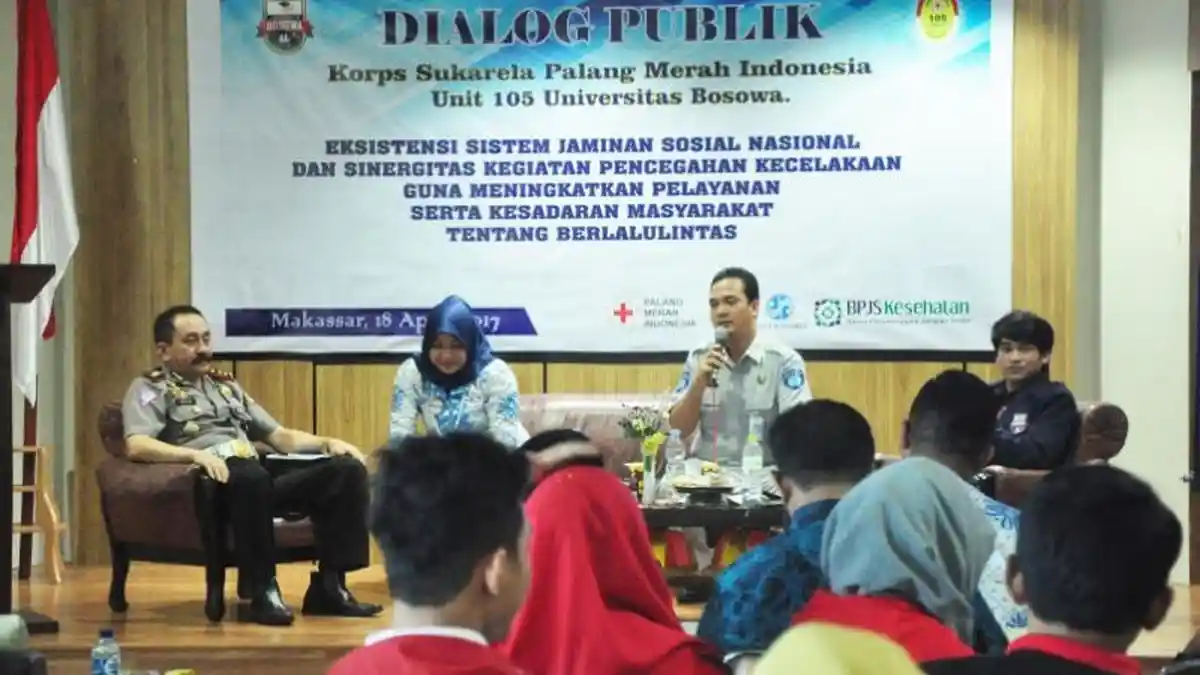 UKM KSR PMI Unibos Gelar Sosialisasi Kesadaran Berlalulintas