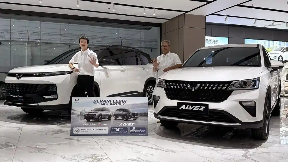 Wuling  Garansi Harga Resale 70 Persen untuk Wuling New Almaz RS dan Alvez,  Garansi Seumur Hidup