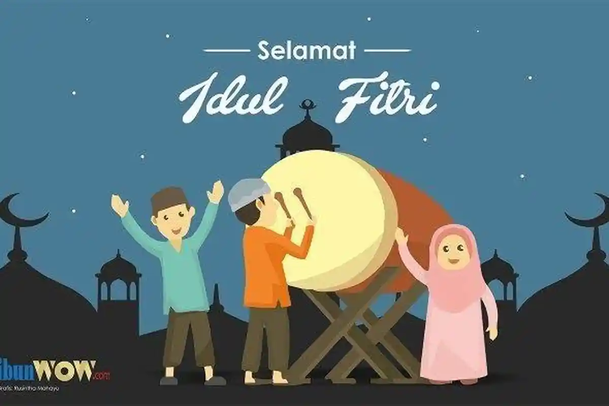 10 Ucapan Selamat Idul Fitri di Tengah Pandemi Corona, Tetap Jaga Silaturahmi Meski tak Bisa Jumpa