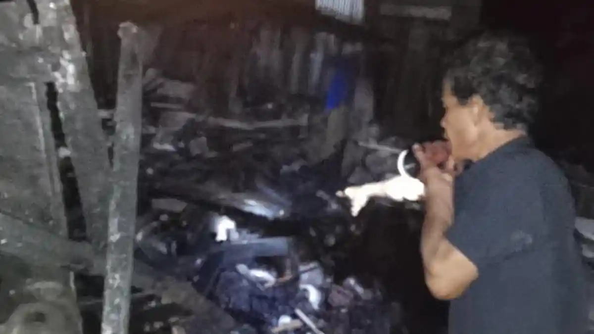 Kebakaran di Lamala Banggai, Lansia 69 Tahun Tewas