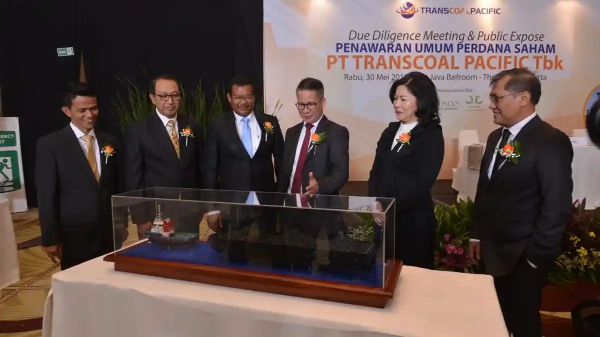 Transcoal Pacific Tawarkan Saham Perdana Mulai Rp110,00 - Rp150,00 Per Saham