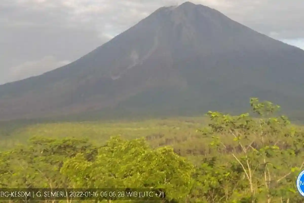 UPDATE Gunung Api Berstatus Level 3 Siaga: Gunung Semeru Alami 1 kali Gempa Guguran