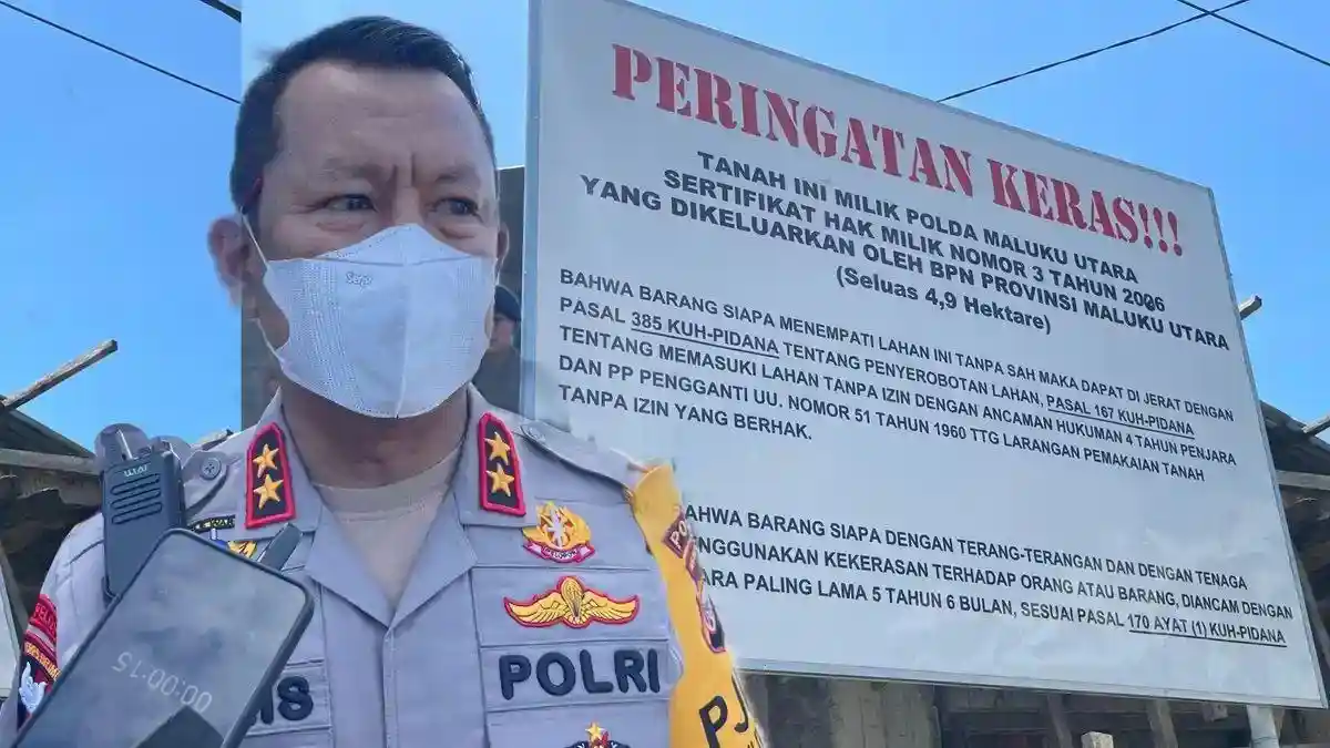 Polda Maluku Utara Dalami Status Lahan Ubo-Ubo Ternate, Sejumlah Pihak Diperiksa