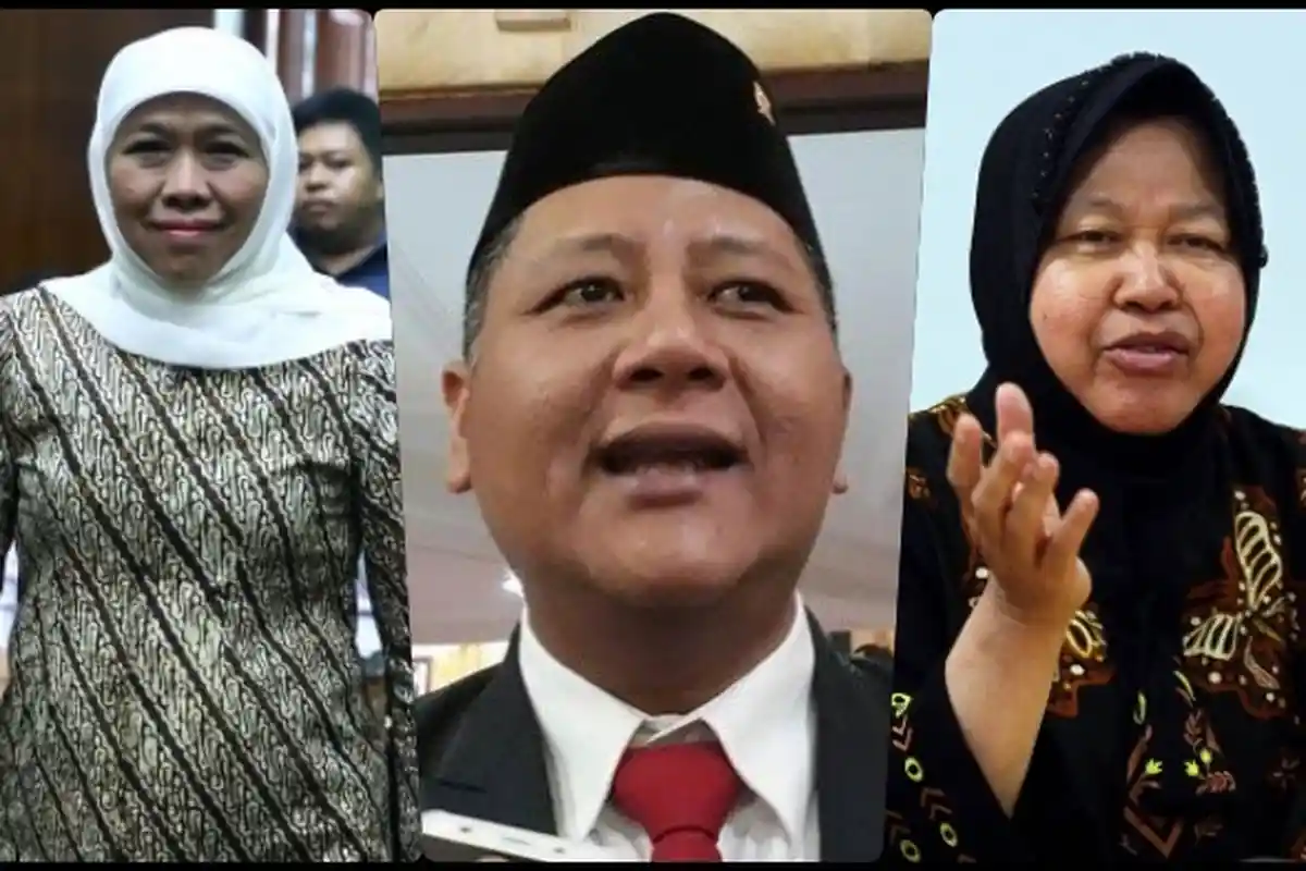 RESMI Khofifah Tunjuk Whisnu Sakti Buana Plt Walikota Surabaya, Akhir Polemik Rangkap Jabatan Risma
