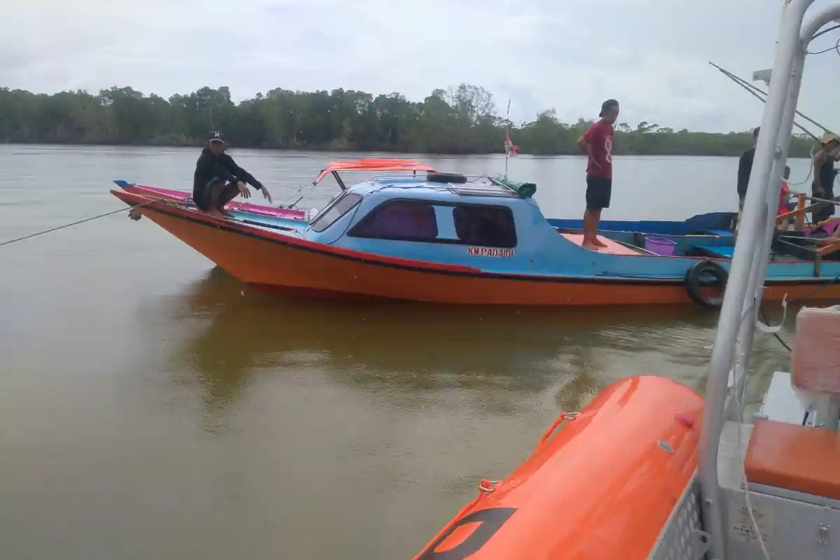 UPDATE Long Boat Sudirman Ditemukan, SAR Tarakan Temukan Udang Diduga Hasil Menjala Sudah Membusuk