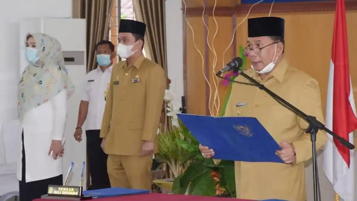 Bupati Deliserdang Mulai Buka Lelang Jabatan Sekda