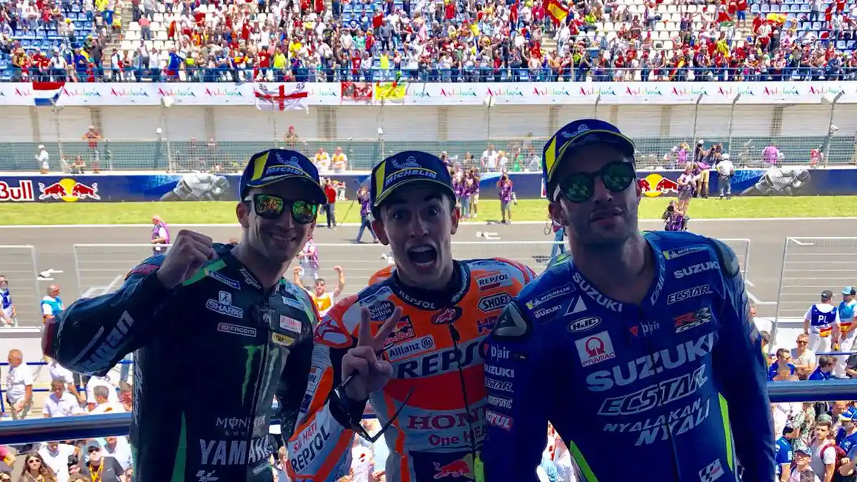 Klasemen MotoGP Setelah Marc Marquez Juara, Andrea Dovizioso Terjatuh di GP Spanyol