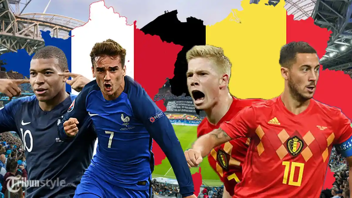 Live Streaming Prancis vs Belgia Malam Ini 01.00 WIB Melalui HP - Jangan Terlewatkan