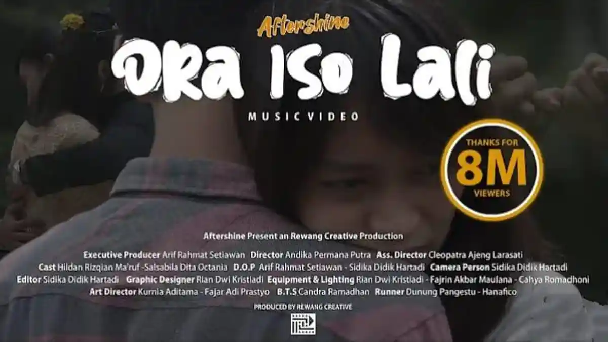 Lirik dan Terjemahan Lagu Ora Iso Lali oleh Aftershine feat Damara De, Lengkap dengan Chord Gitar