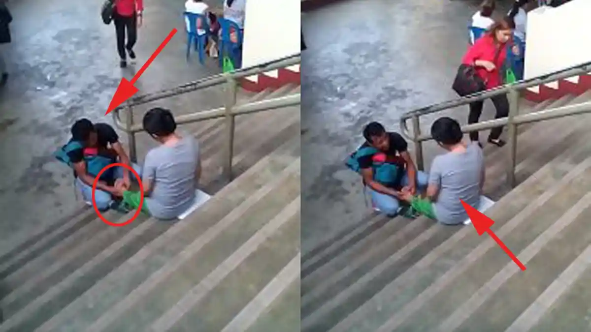 Pria Jongkok dan Pegang Kaki Seorang Wanita, Terungkap Kisah Manis yang Bikin Hati Netizen Adem!