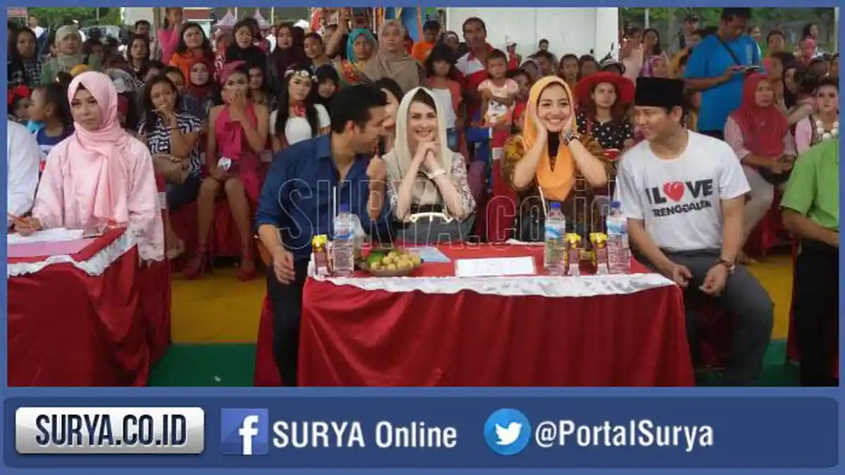 Arumi Bachsin Kampanye Batik Khas Trenggalek