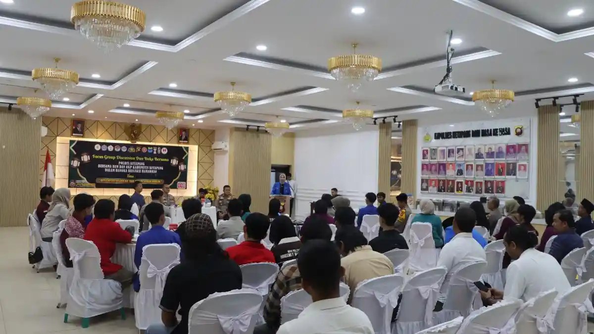 Kapolres Ketapang Gelar Diskusi Hangat Serta Buka Puasa Bersama Mahasiswa  